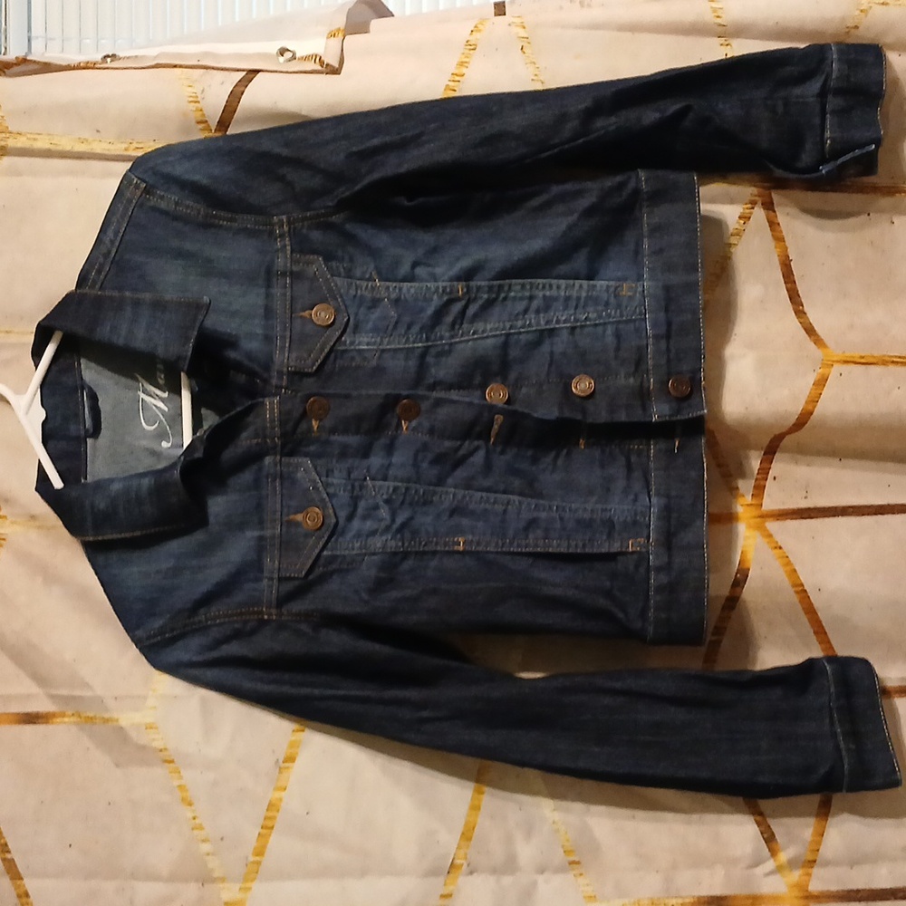 Vintage Mavi Denim Trucker Jacket woman's S - Picture 1 of 7